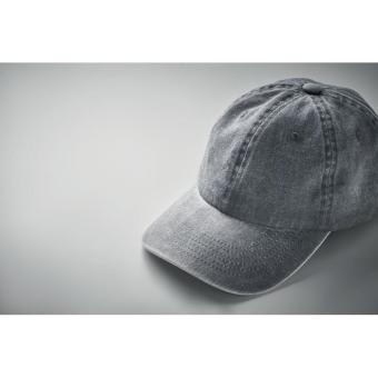 BEAU Baseball Kappe 6 Panels Grau