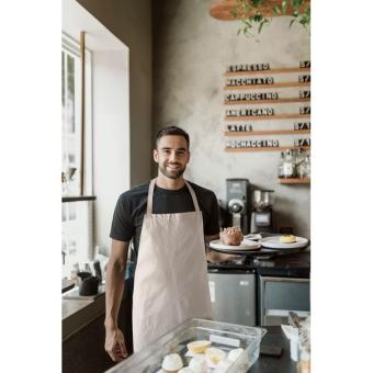 SOUS Recycled cotton apron Fawn