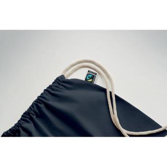 OSOLE DRAW COLOUR Kordelzugbeutel Fairtrade 180g Blau