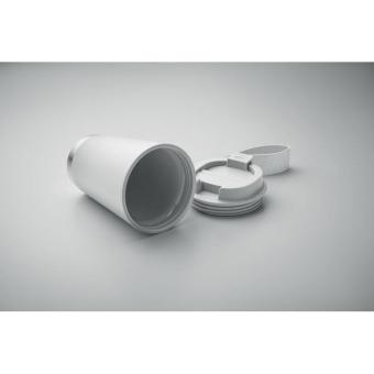 TOPIZ Doppelwandiger Becher 300 ml Weiß