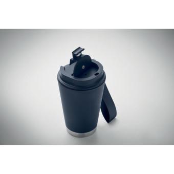TOPIZ Doppelwandiger Becher 300 ml Marineblau