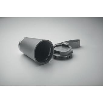 TOPIZ Doppelwandiger Becher 300 ml Steingrau