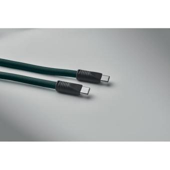 COCHARGE 60W charging and data lanyard Dark green
