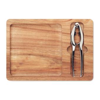 NUTPLATE Nussknacker-Set Holz