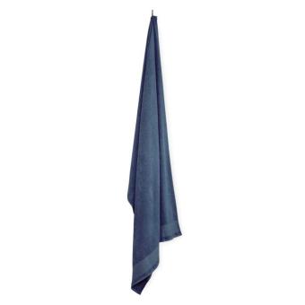 ISLAND 100 Cotton bath towel 100X150cm Aztec blue