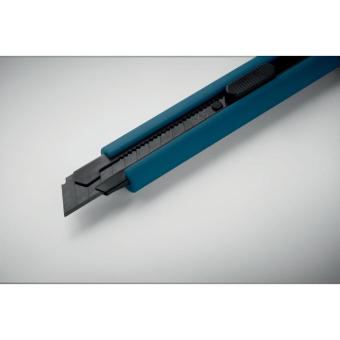 BLADE + Large retractable knife Aztec blue