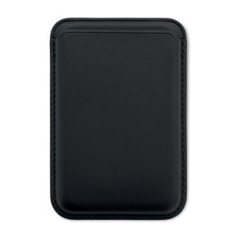 KARTA Magnetic credit card holder Black