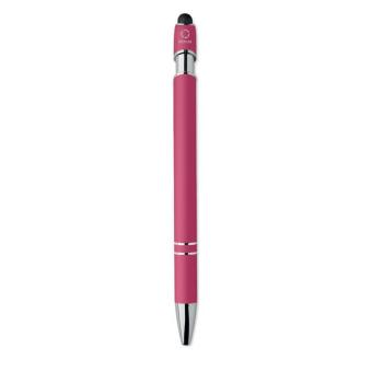 SIPARO Recycled aluminium stylus pen Fuchsia