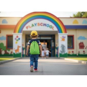 SHOOP KIDS Beutel für Kinder 190T RPET Limettengrün
