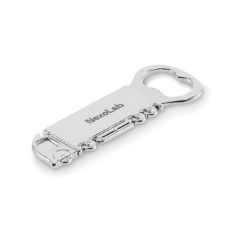 MYTRUCK Truck shape bottle opener Flat silver