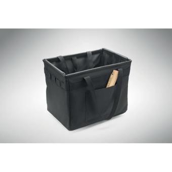 FORM Foldable RPET organizer bag Black