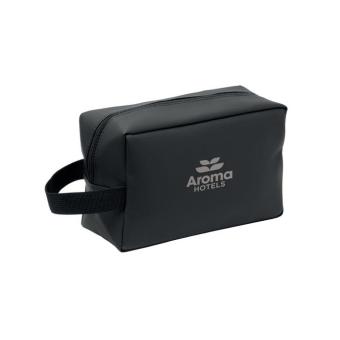 DOPPKIT Toiletry bag in 600D RPET Black