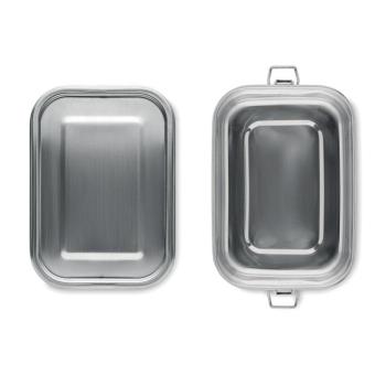 GOBUDDY Lunch box 750mL Flat silver
