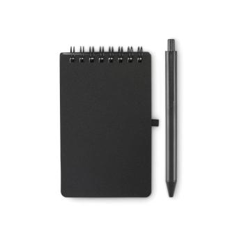 KIT Wasserabweisender Notizblock Schwarz