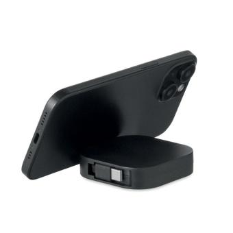 LINEA 100 Einziehbares Ladekabel 100W Schwarz