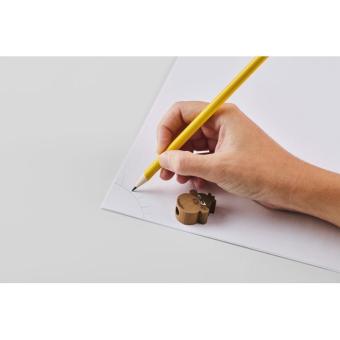 CIRCO Wooden pencil in animal shape Yellow