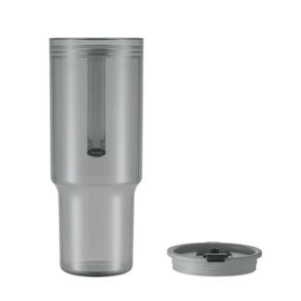 MUGORA RPET tumbler 1200ml Transparent grey