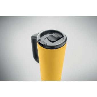 Double wall Howler Cup 700ml. Yellow