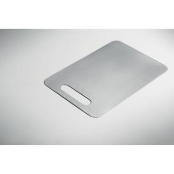 PLATI + Steel cutting board M Silver