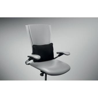 SUICUSH Suede fabric cushion Black