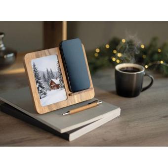 FINWOOD Ladestation & Bilderrahmen Holz