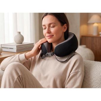 RELIEF Rechargeable massage pillow Black