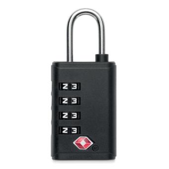TSA 4-digit combination lock Black