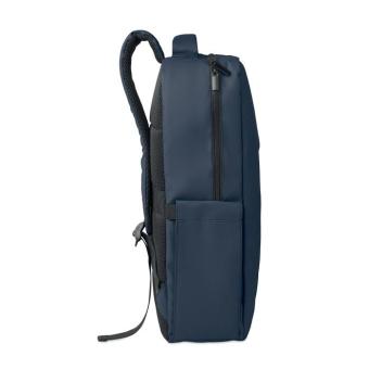 METRO 15" PU RPET Laptop-Rucksack Blau