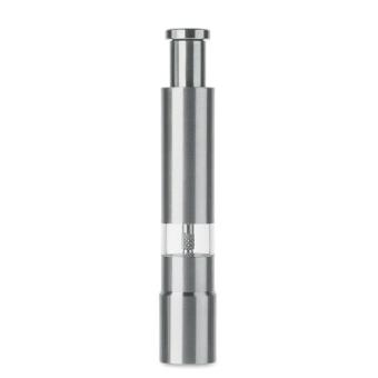 PRESSY Salt and pepper crusher Flat silver