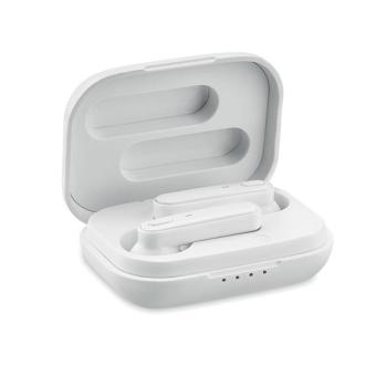 JAZZ TWS earbuds with charging base White