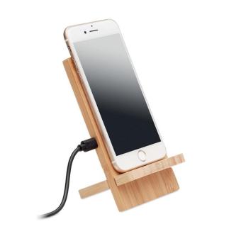 WHIPPY PLUS Wireless charger stand 10W Timber