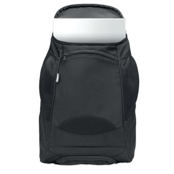 OLYMPIC 600D RPET sports rucksack Black