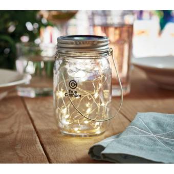 POT LAMP Solar-Licht im Glas Transparent