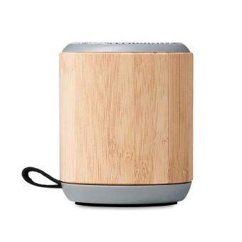 RUGLI 5.3 wireless bamboo speaker Timber