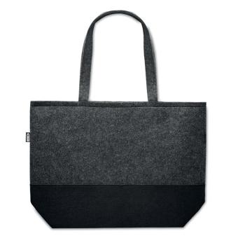 DUO INDICO RPET felt shopping bag Stone