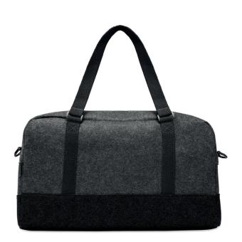 INDICO BAG Weekender RPET-Filz Steingrau