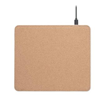 WIRELESS MATTY Mousepad mit Ladestation 15W Beige