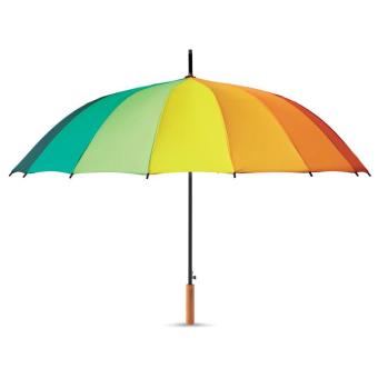 BOWBRELLA Regenschirm regenbogenfarbig Mehrfarbig