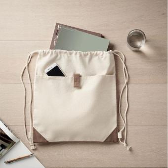 PANDA BAG Beutel mit Kordelzug Beige