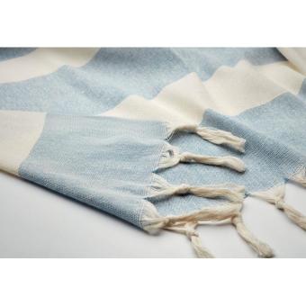 AGOURA Strandtuch 140 g/m² Blau