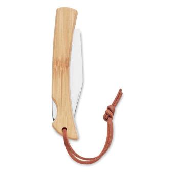 MANSAN Foldable knife in bamboo Timber