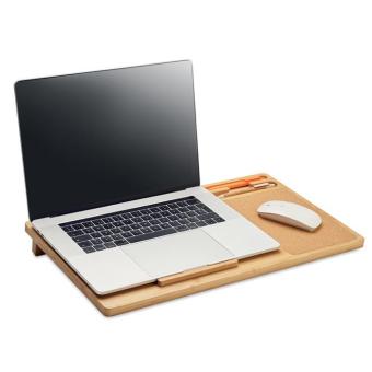 TECLAT Laptop and smartphone stand Timber