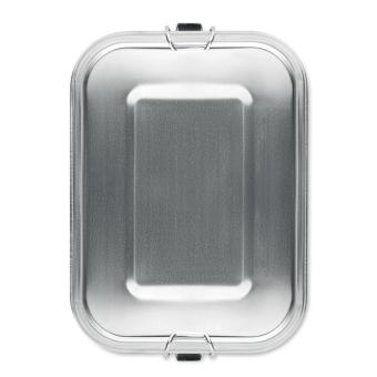 SAO Lunchbox Edelstahl Silber matt