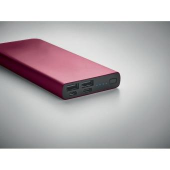 POWERFLAT 10C Powerbank 10000 mAh Bordeaux