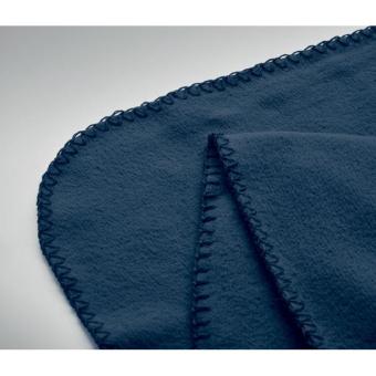 BOGDA RPET fleece blanket 130gr/m² Aztec blue