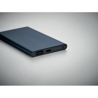 POWERFLAT C Powerbank 4000 mAh Marineblau