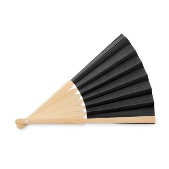 FANNY PAPER Manual hand fan Black