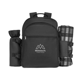 DUIN Picknick Rucksack Schwarz