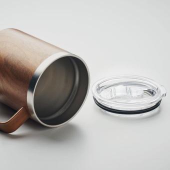 NAMIB MUG Doppelwandiger Becher 300 ml Braun