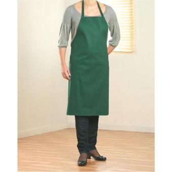 KITAB Kitchen apron in cotton Green